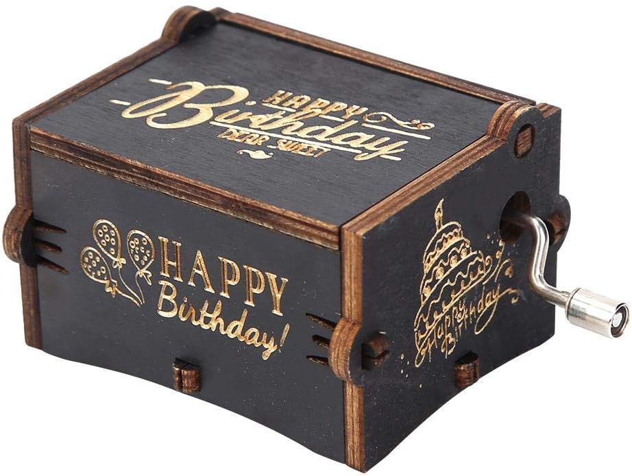 Ameublement Et Decoration Boites A Musique Et Figurines Napravi Rs Boite A Musique En Bois A Manivelle Joyeux Anniversaire Oreforde Boite A Musique Gravee Cadeau Pour Amis Et Enfants