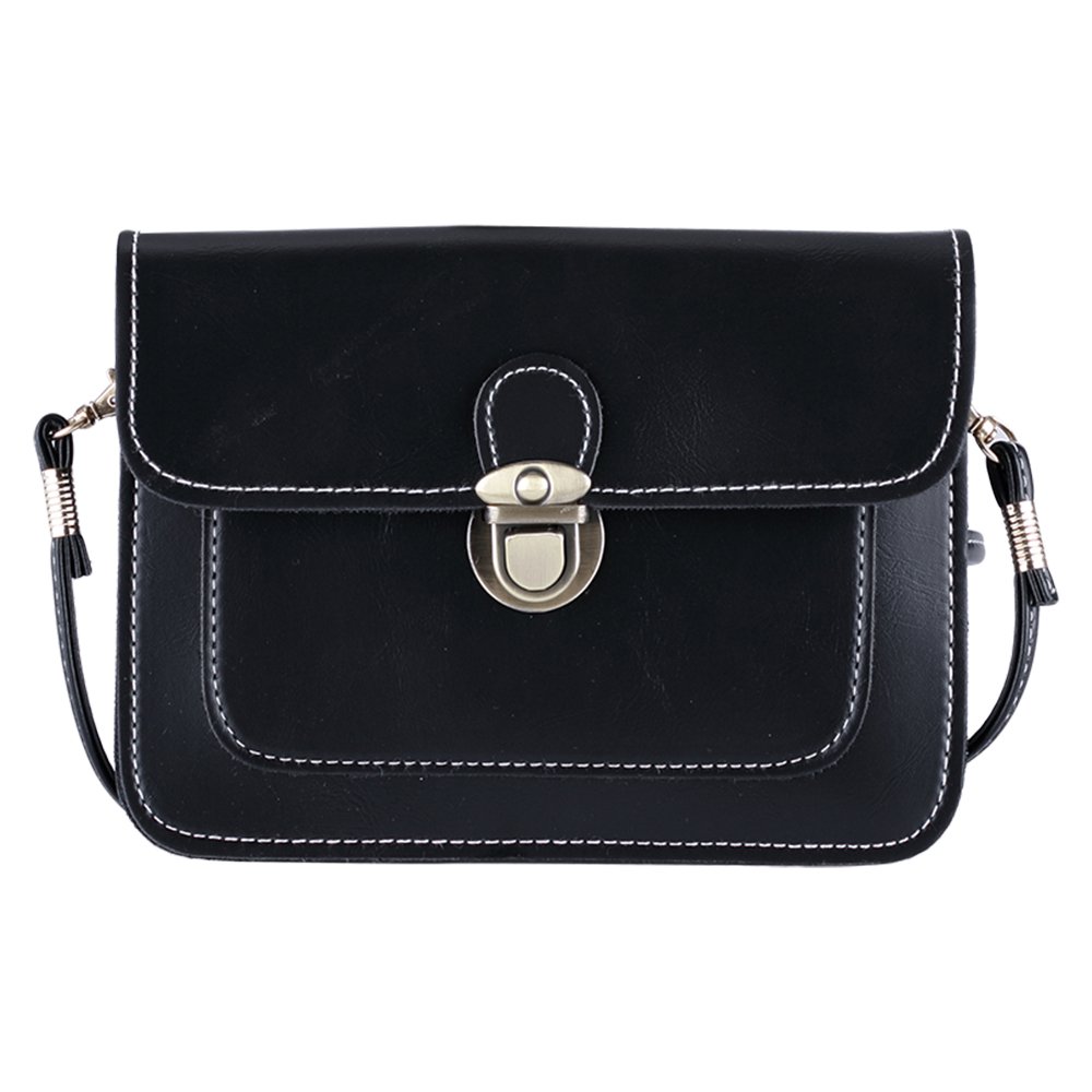 Women Mini Cross Body Bag Pu Leather Cellphone Pouch Shoulder