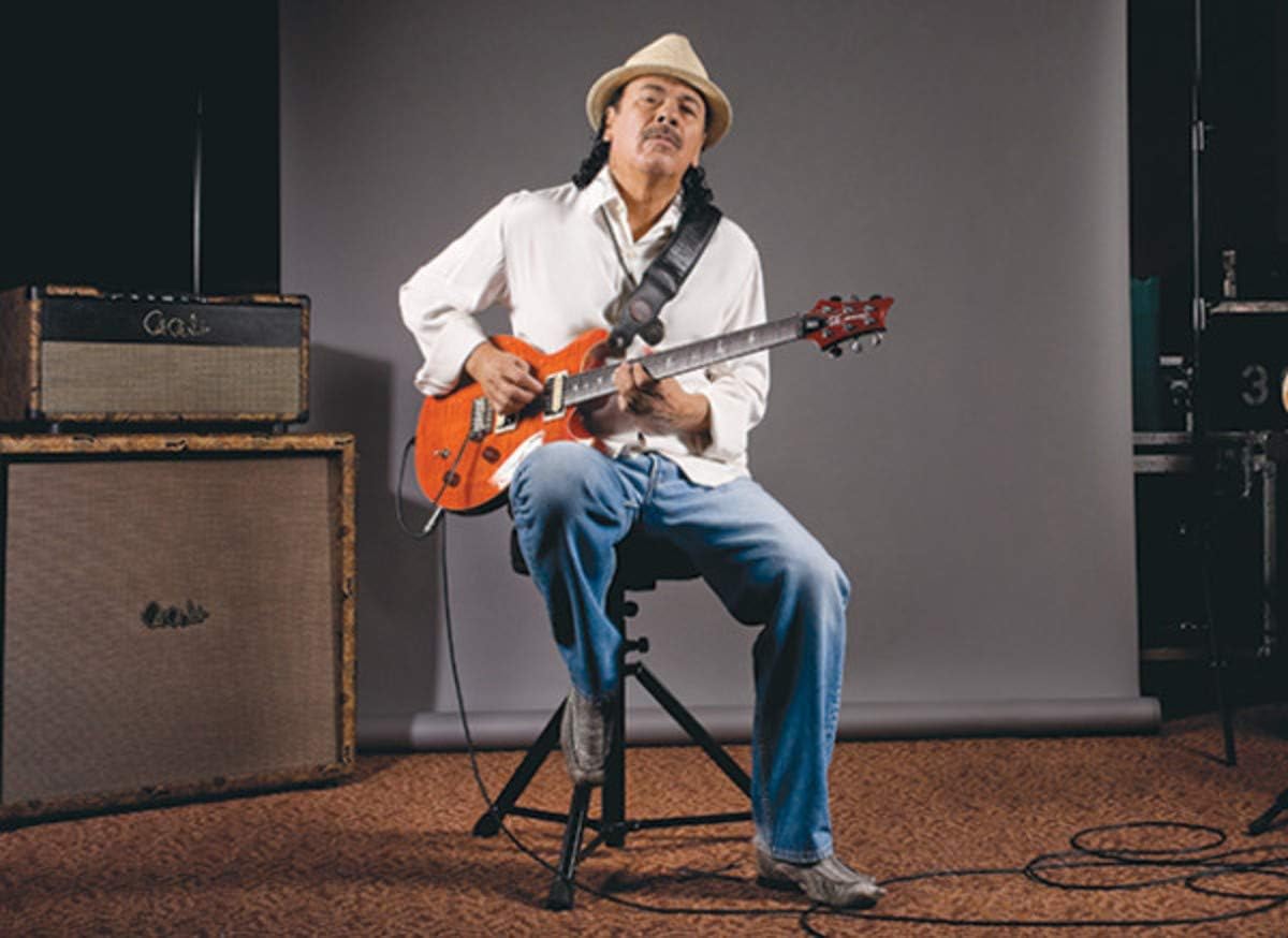 Axman Carlos Santana (Santana), Supernatural: Miniature Guitar Replica, Music Gifts, Handmade Ornamental 1/4 Scale - Image 5
