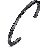 VNOX Viking Cuff Bracelet for Men - Viking Thunder Hammer Cuff Bracelets for Men Boys,Norse Mythology Warrior Symbol Bangle Amulet Talisman Jewelry