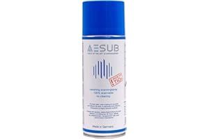 AESUB Blue Spray for 3DMakerpro 3D Scanner, Suitable for Reflective, Transparent Surface or Highly Textured Surfaces 400ml