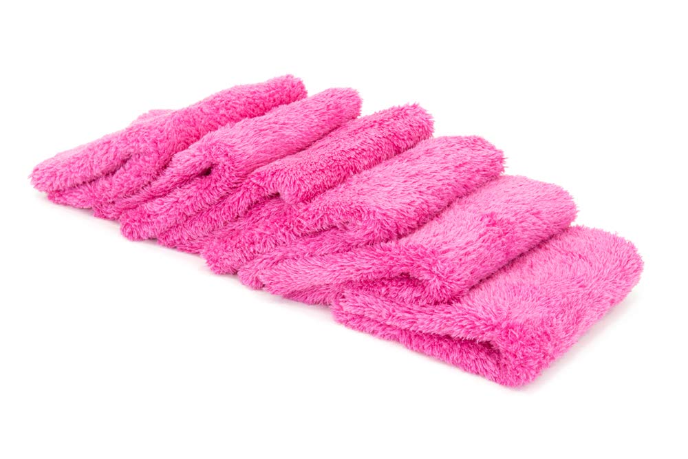 Make-up Remover Facial Wash Cloths &ndash; Remove Make-up and Wash your face with Only Water, No Harsh Chemicals or Soaps &ndash; 6 Pack (Pink)