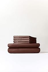 King 6 Piece Sheet Set - Breathable & Cooling Bed
