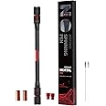 Mr. Nope ADSPINZOR Weighted Mortal Spinning Pen Mod Advanced Trick Spin Pen for Precision & Practice Heavier, Balanced, Anti-Slip Grip, Writable Brass Weights (Red)