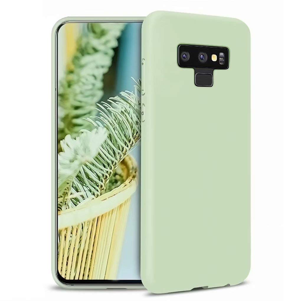 NiaCoCo Compatible with Samsung Galaxy Note 9 Case Ultra Thin Anti-Shock PC Silicone Scratch Case for Samsung Galaxy Note 9 Phone Shell - Green
