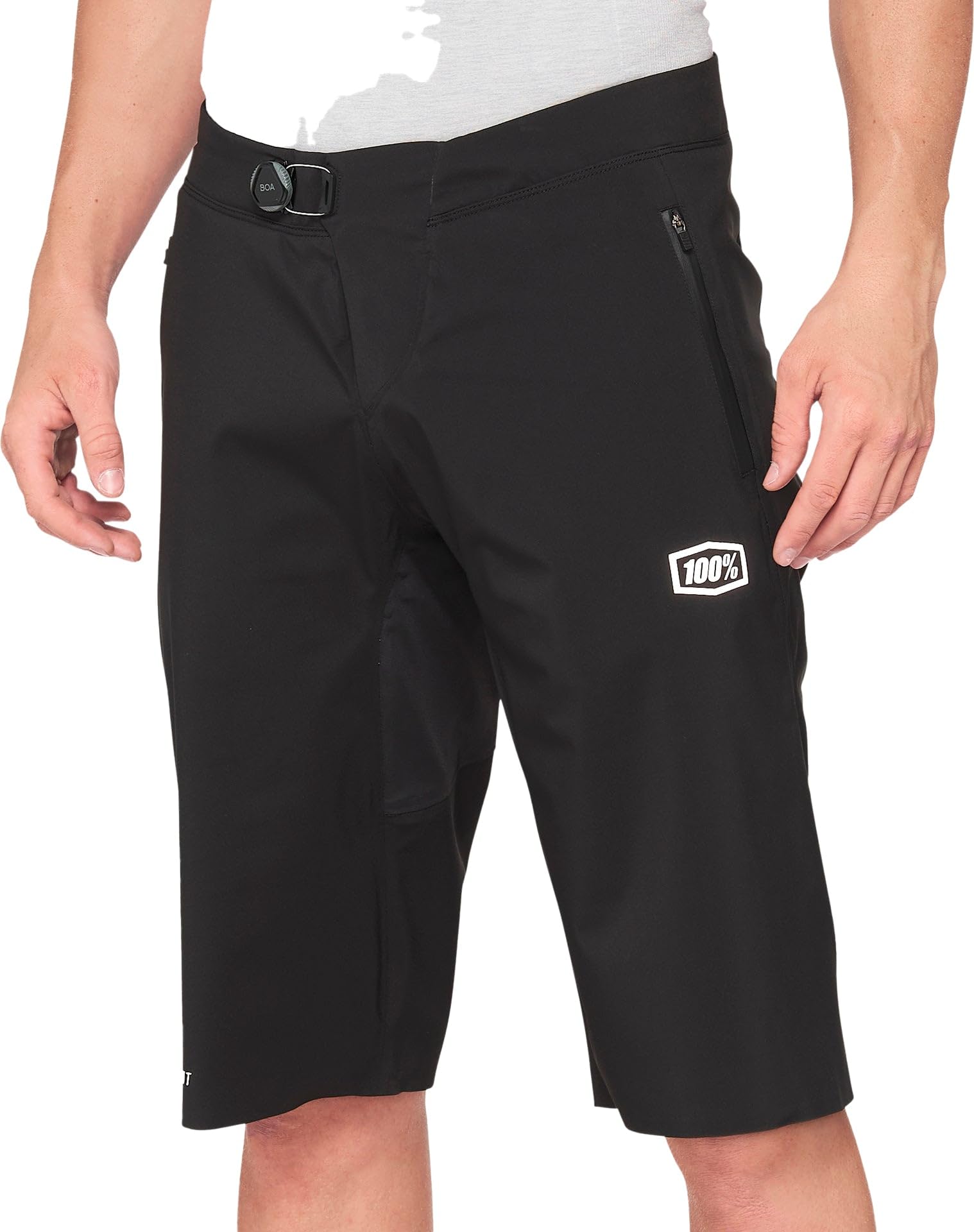 100% MTB WEAR Hydromatic Black-36, Shorts Black (Black), 36