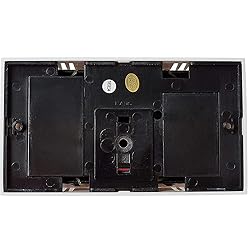 Newhouse Hardware White 2-Note Wired Mechanical