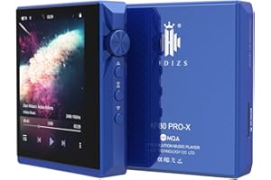 Hidizs Ap80 Pro-X MP3 Player with Bluetooth, Support Lossless Digital Music, DAP Portable, Dual ESS9219C Dac Chips, Hi-Res, f