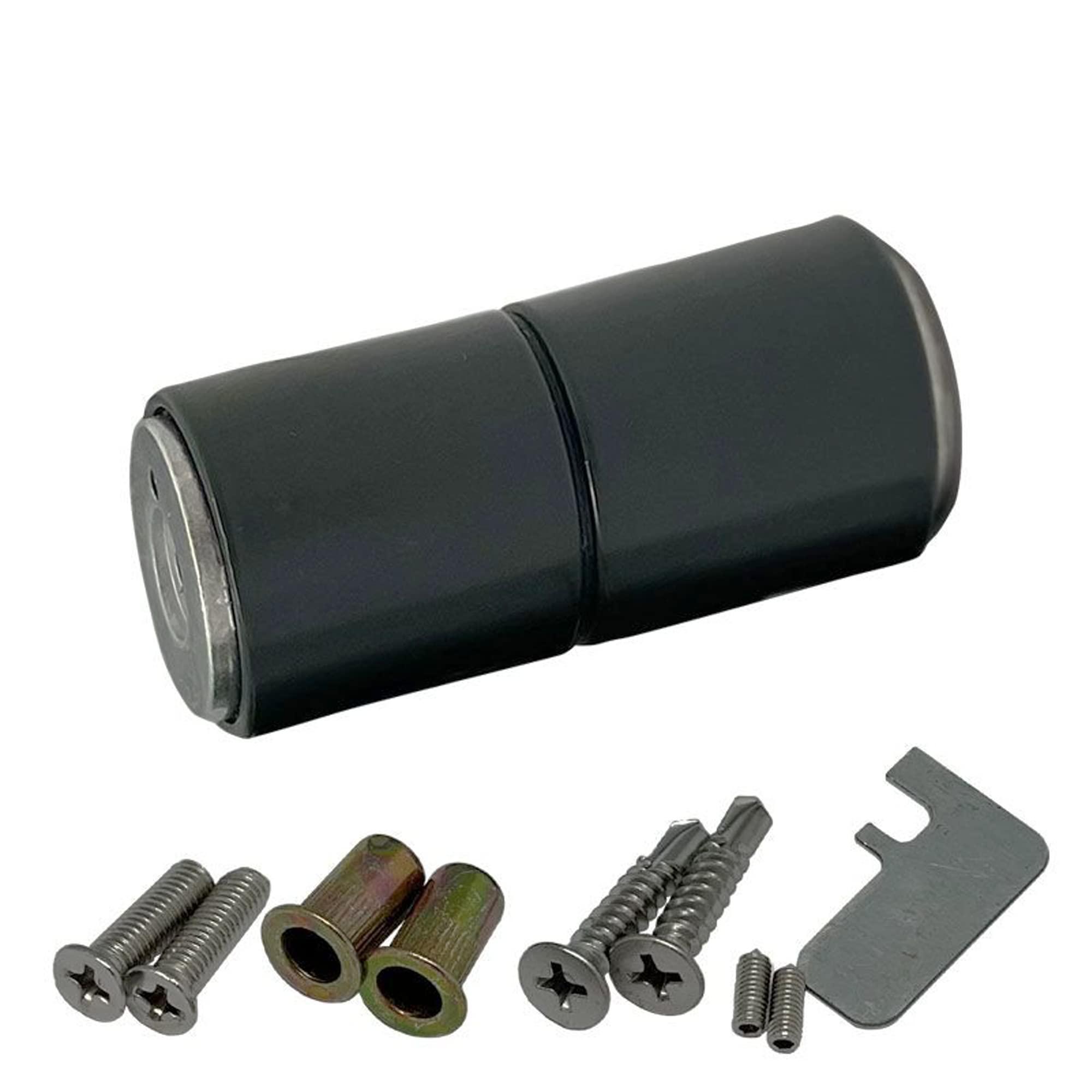 Anthracite Grey RAL7016 Bi-fold Door Magnets Hold Back Catch Magnet Folding Doors Holder Round 65mm Diameter High Quality