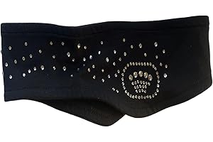 GaotKeut Kids Figure Skating Headband Sweatband Breathable Warm Sweat Absorbing Hair Band for Cycling Exercise Sports Yoga Fi