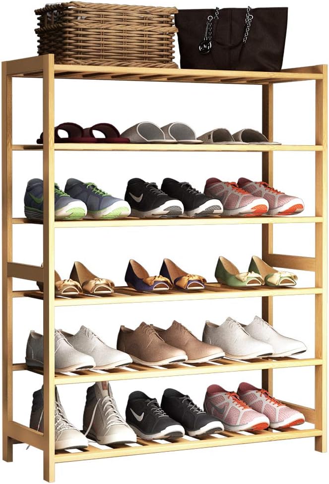 Best Soges 5 Tier Shoe Rack
