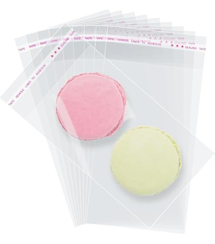 A 1 Envelopes 100 Clear Cello Self-Seal Bags - 4-3/4 Clear Bags For Shipping - Foto 10