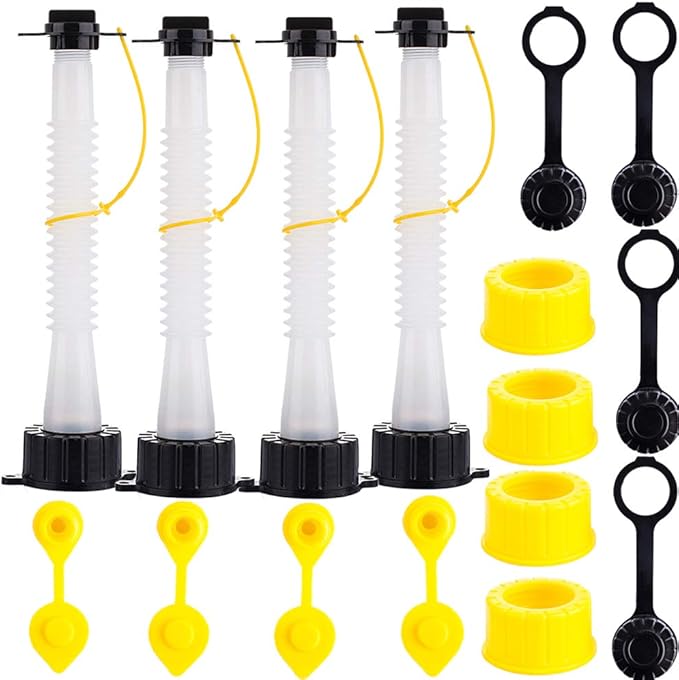 Replacement Gas Can Spouts Improved Design Flexible Pour Nozzle for