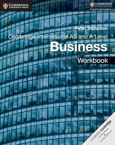 Download Cambridge International AS and A Level Business Workbook PDF