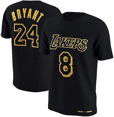 Camiseta de Baloncesto Suitnba L.A Lakers Kobe Bryant Manga Corta ...