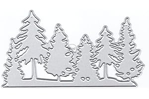 DzIxY Trees Irregular Metal Cutting Dies for Card Making Embossing Paper Die Cuts Sets Photo Album Scrapbooking Arts Crafts T