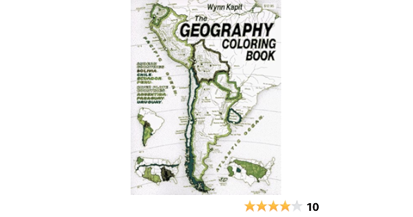 Download Amazon Com Geography Coloring Book 9780060434823 Kapit Wynn Books
