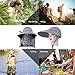 LC-dolida Fishing Hat UV Protection Sun Hats 360° UPF 50+ Women Hiking Safari Hat Wide Brim Sun Visor Hat Removable Neck Face Mask Flap Cover Cap for Fishing Gardening Beach Camping Boating