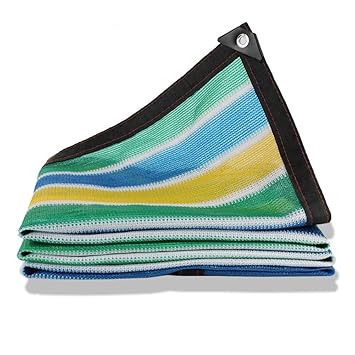 LIXIONG Sichtschutznetz Sonnensegel Draussen Verdicken Isolationsnetz PE Antialterung Schatten Abkühlen Reißfest, 24 Größen (