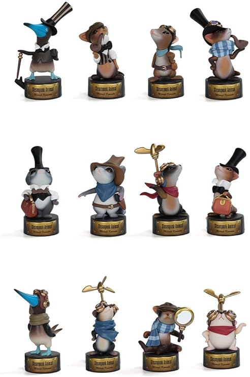 Amazon Popmart スチームパンクアニマルシリーズ Box フィギュア ドール 通販