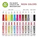 ZEYAR Paint Markers by for Rock Painting, Medium Point, 12 Beautiful classic Colors, Oil-Based Paint Marker Pen, Great for Greeting cards, Plastic, Glass and Rock painting