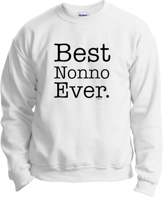 Amazon.com: Grandpa Gifts Best Nonno Ever Italian Grandpa Crewneck Sweatshirt: Clothing