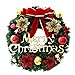 1Pc Monoche Christmas Wreath Luxury Ornament Decor Sturdy Perfect for Door Wall Xmas Wedding Tree Hanging Party with Stringthumb 3
