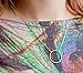 Usstore Women Simple Little Circle Tassels Chian Bar Bohemia Necklace Gold Pendants Gift