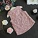 TIFENNY Baby Girls Floral Bowknot Vest T-Shirt+Shorts Outfits Clothes Set (2/3T, Pink)