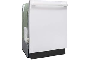 SPT SD-6502W: Energy Star 24″ Built-In Stainless Steel Tall Tub Dishwasher w/Smart Wash System & Heated Drying – White