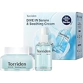 Torriden DIVE IN Serum 1.69 fl.oz. + Soothing Cream (Jar) 3.38 fl.oz. | Hyaluronic Acid Care Set | Valentine's Gift for Women | Deep Hydrating Skin Care to Get Glass Skin