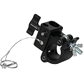 9.Solutions Coupler with Junior and Baby pin Receiver, Clamp, Coupler for Heavy Duty Light, Max Load: 250Kg, 9.VB5121