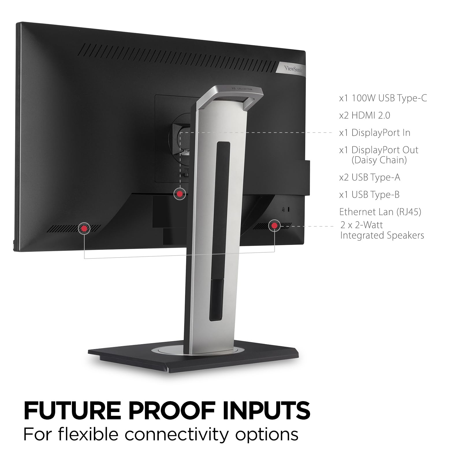 Mua VG2756A2K 27 Inch IPS 1440p Docking Monitor with 100W USB C, RJ45, HDMI, Display
