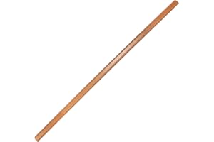 BambooMN Natural Bamboo Lacrosse Shaft Stick Handle, 1 Piece