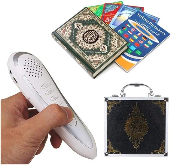 Digital Quran Pen Reader 8GB Metal Box Ramadan Gift Quran Speaker for Muslims with 6 Books Buy