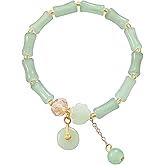 Crystal Bracelet for women 8mm handmade multi-colored crystal bracelet Natural stone beaded bracelet Healing Crystal bracelet jewelry for women (Green)