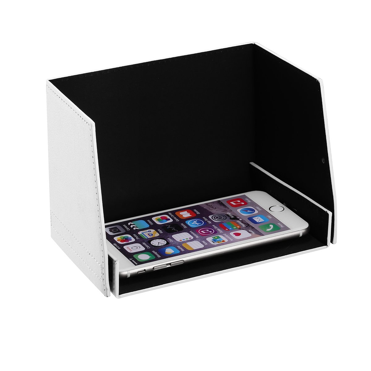 Powerextra 5.5 Inches Tablet Monitor Sunshade Hood for DJI Mavic pro, Spark, Phantom 2/3 and Phantom 4/4 Pro Transmitters, Fit for iPad mini 4/3/2, Samsung Galaxy 8.0 Tab S2/3, Nexus Tab 7/8