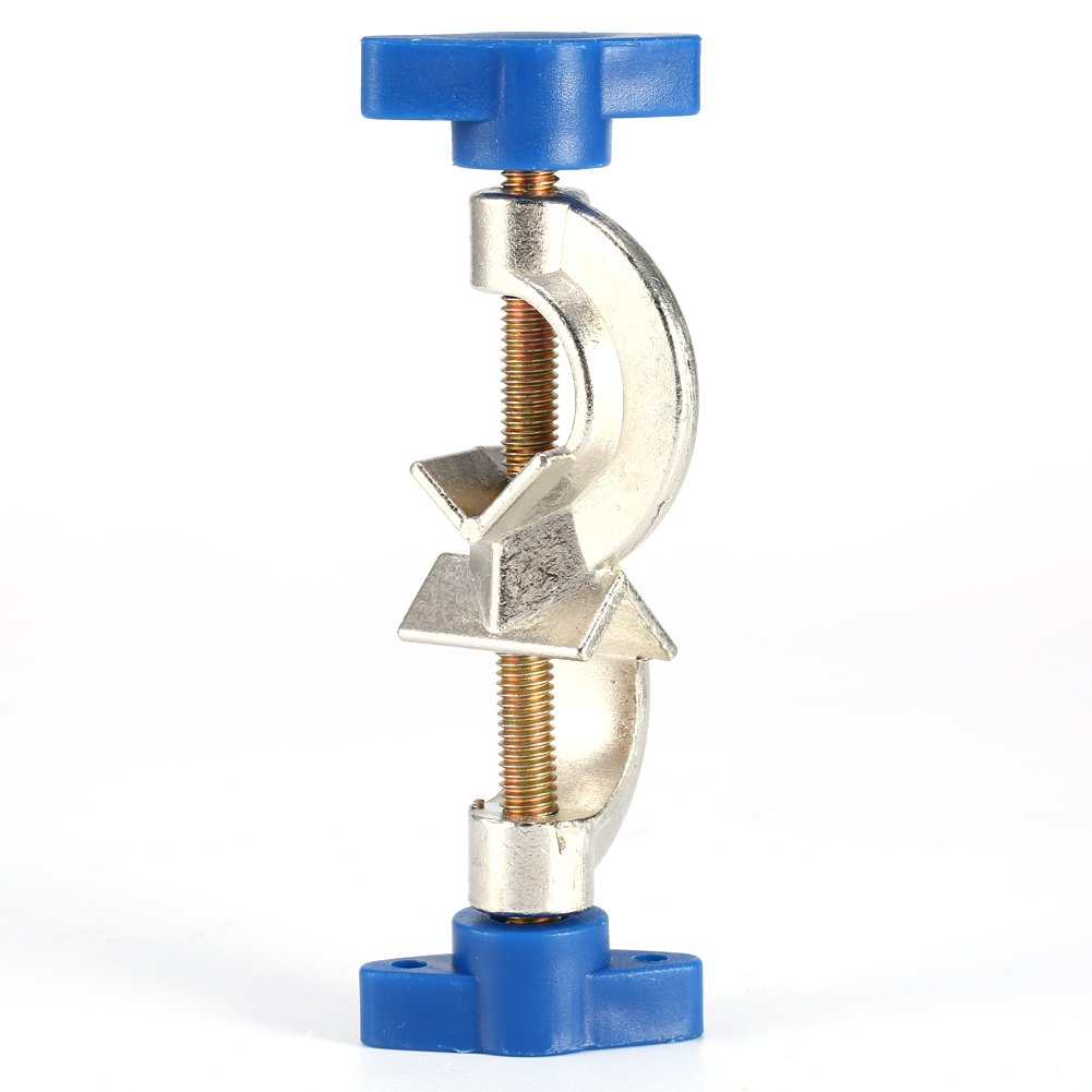 TOPINCN Lab Stand Clamp Holder Aluminum Alloy Heavy Duty Head Clamps Metal Grip Holder Support Up to 16Mm in Diam. for Lab Retort Stand