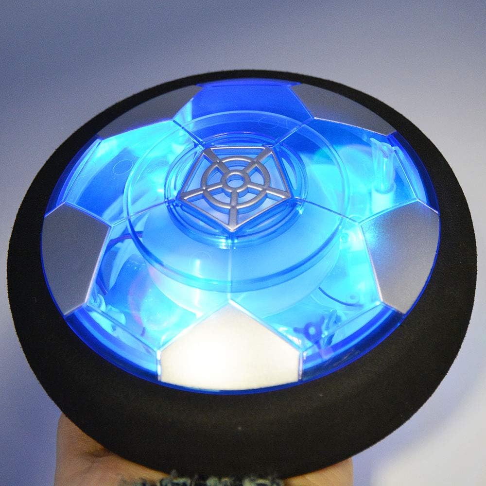 Inside Out Toys Hover Football Game and Goals Electric Air Power Soccer + 2 Football Goals