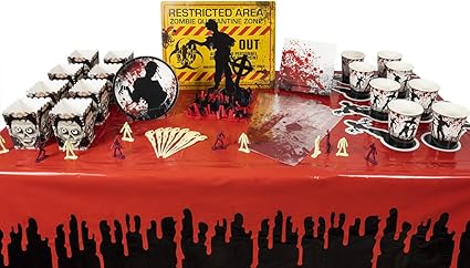 Amazon Com Zombie Party Decorations Kit Zombie Birthday Party