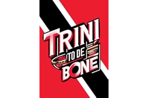 Trini To De Bone: College Ruled Notebook with Trinidad and Tobago Flag Themed Design