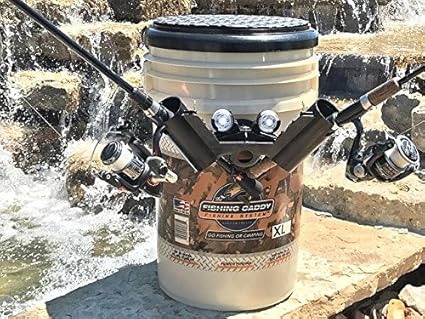 5 gallon bucket rod holder