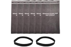 6 Pack Vacuum Filter Bags for 2-2. Gallon Shop for Vac, Wet Dry for Vac Replacement Bags Compatible with for Craftsman 9-3873