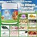 EverPup Ultimate Daily Dog Supplement with Glucosamine, Prebiotics, Probiotics, Apoptogens, Vitamins and Minerals for Healthy Joints, Immunity, Digestion, Skin Health