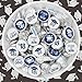 LPVIGJHK Class of 2018 Graduation Party Favor Stickers, Set of 324 (Blue)