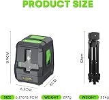 Enventor Green Laser Level with Tripod 25M/82ft Self Leveling 2 Lines view 8