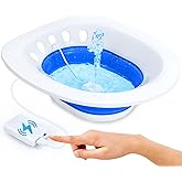Msiori Electric Sitz Bath, Sitz Bath for Hemorrhoids, Sitz Bath for Postpartum Care - Collapsible Storage