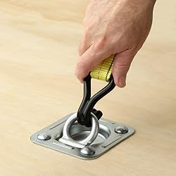 Recessed D-Ring 6,000 lb. Cap. Tiedown Anchors