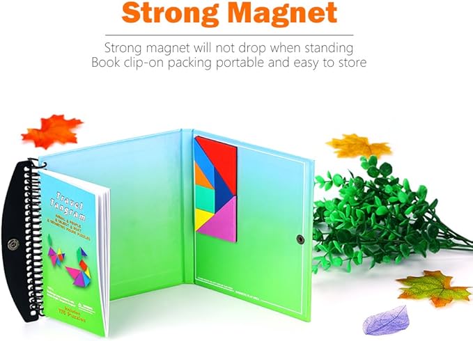 magnetic tangrams travel toy