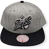 Mitchell &amp; Ness Snapback: Seattle Supersonics Grey Black Pop Hardwood Classics